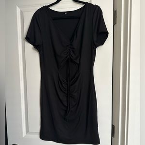 Black SHEIN bodycon dress